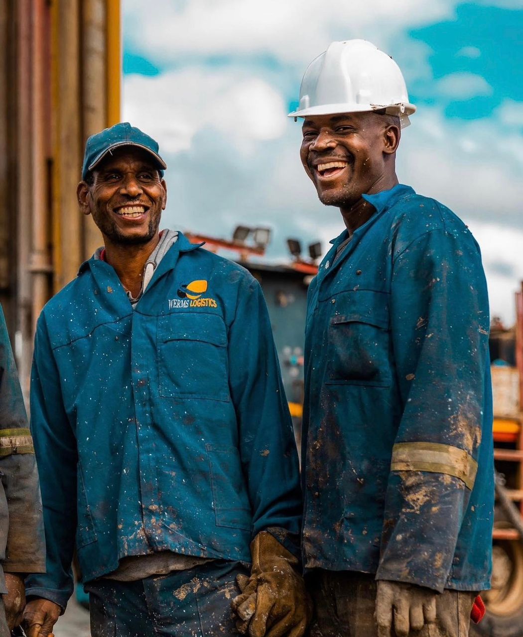 Water well drilling rig in Tanzania